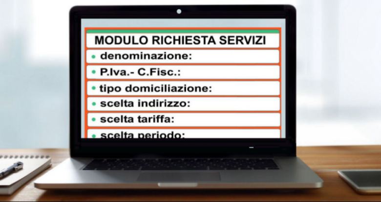 modulo richiesta servizi
